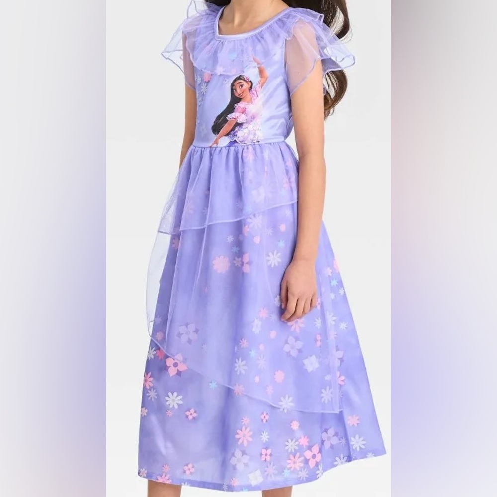 Disney’s Isabela Madrigal purple girls night gown